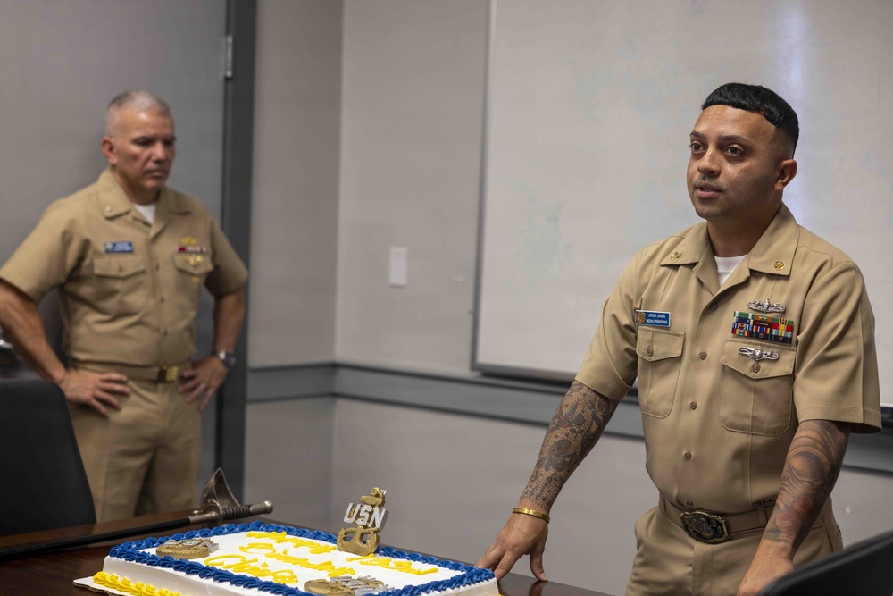 Navy Region Hawaii celebrates 133 years of the Chief Petty Officer rank at Joint Base Pearl Harbor-Hickam.