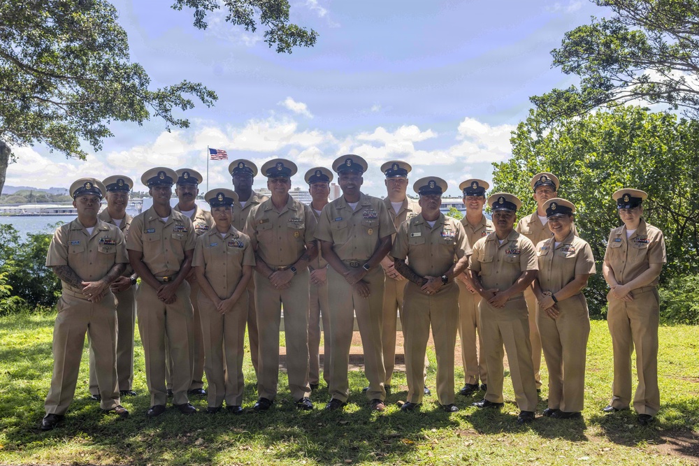 Navy Region Hawaii celebrates 133 years of the Chief Petty Officer rank at Joint Base Pearl Harbor-Hickam.