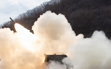 1-38 Field Artillery Regiment conducts combined joint live fire exercise with ROK Army and U.S. Marine Corps