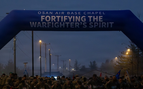 Osan’s third annual Four Chaplain’s Memorial Ruck
