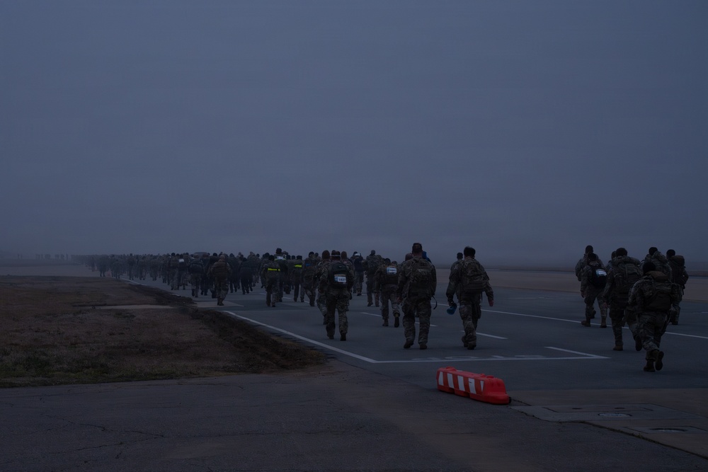 Osan’s third annual Four Chaplain’s Memorial Ruck