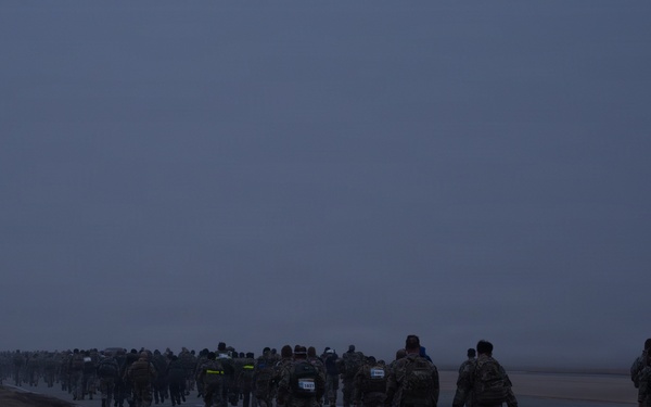 Osan’s third annual Four Chaplain’s Memorial Ruck