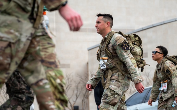 Osan’s third annual Four Chaplain’s Memorial Ruck