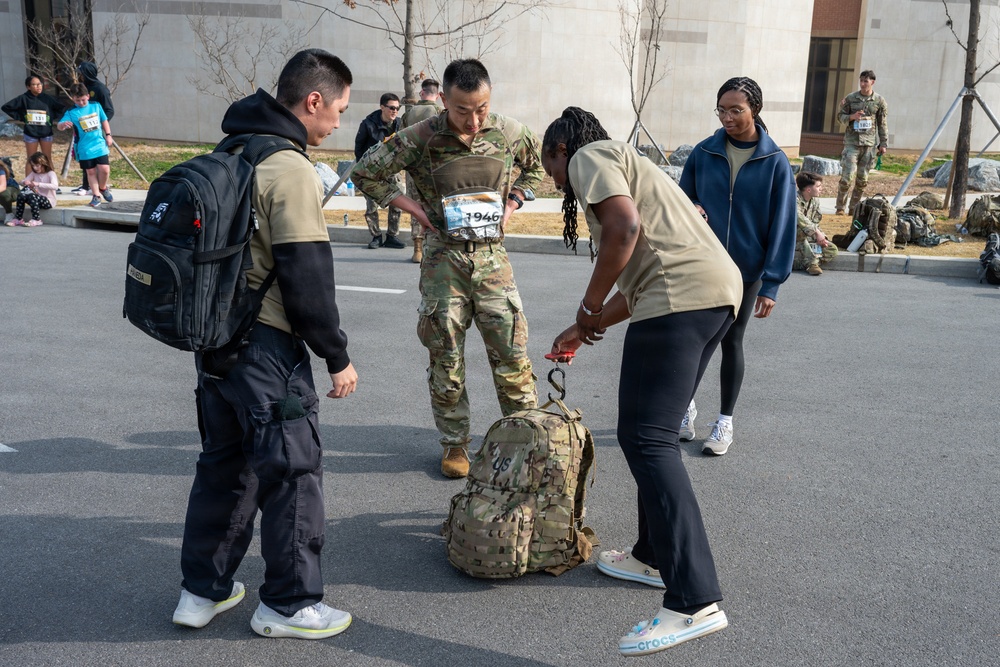 Osan’s third annual Four Chaplain’s Memorial Ruck