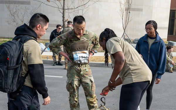 Osan’s third annual Four Chaplain’s Memorial Ruck