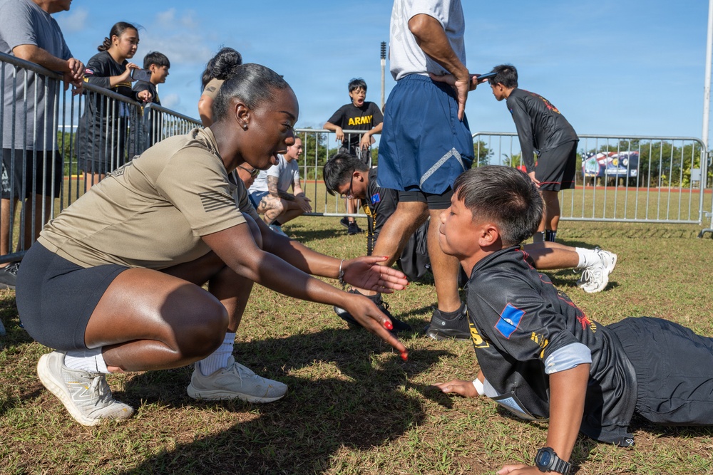 Service members support JROTC, boosting morale and fitness scores