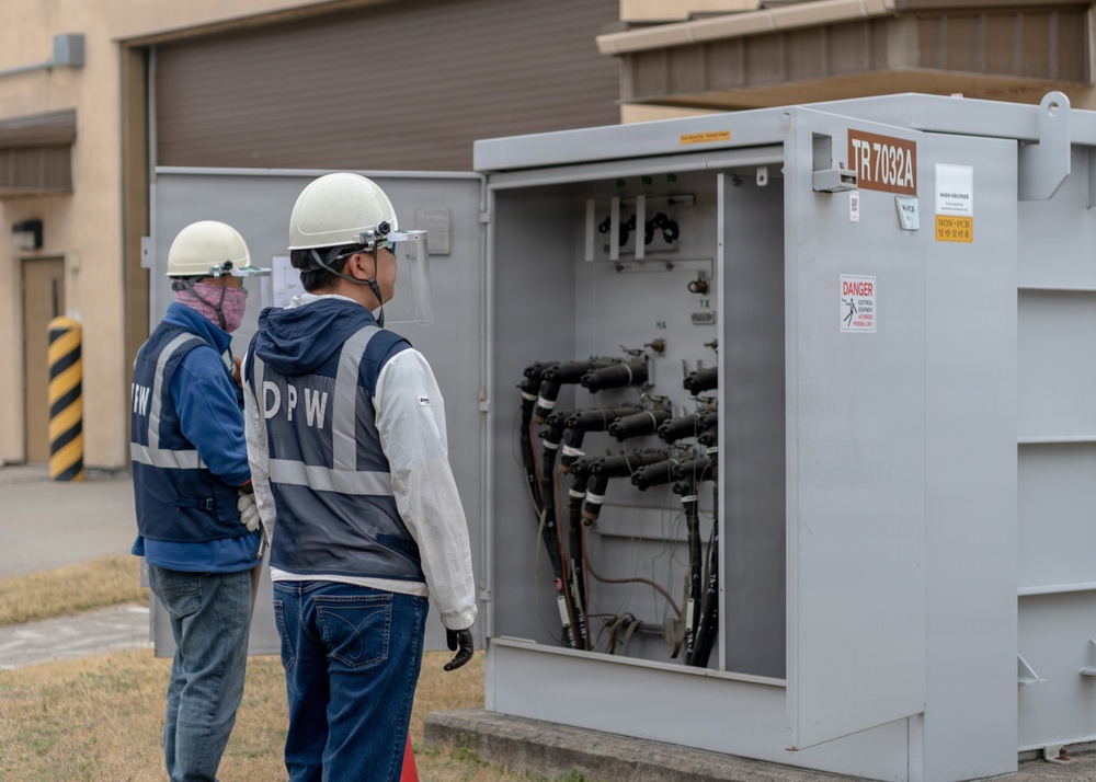USAG Humphreys Black Start Exercise