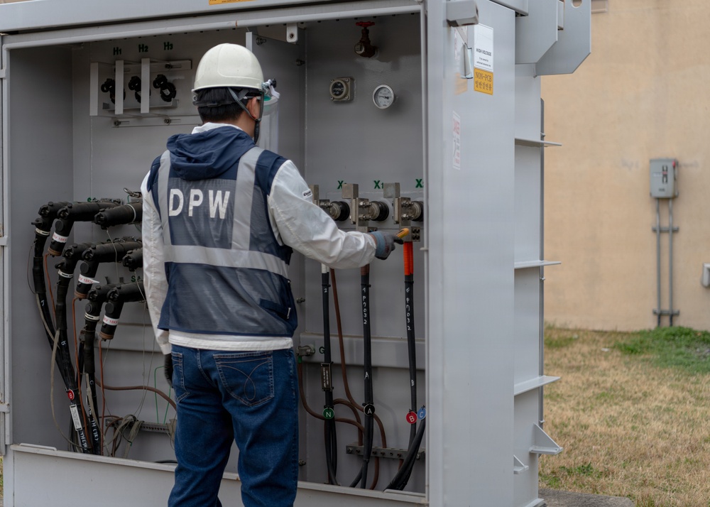 USAG Humphreys Black Start Exercise