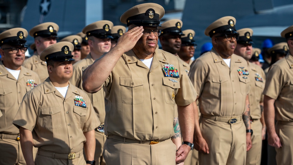 George Washington Celebrates Chief Petty Officer Birthday