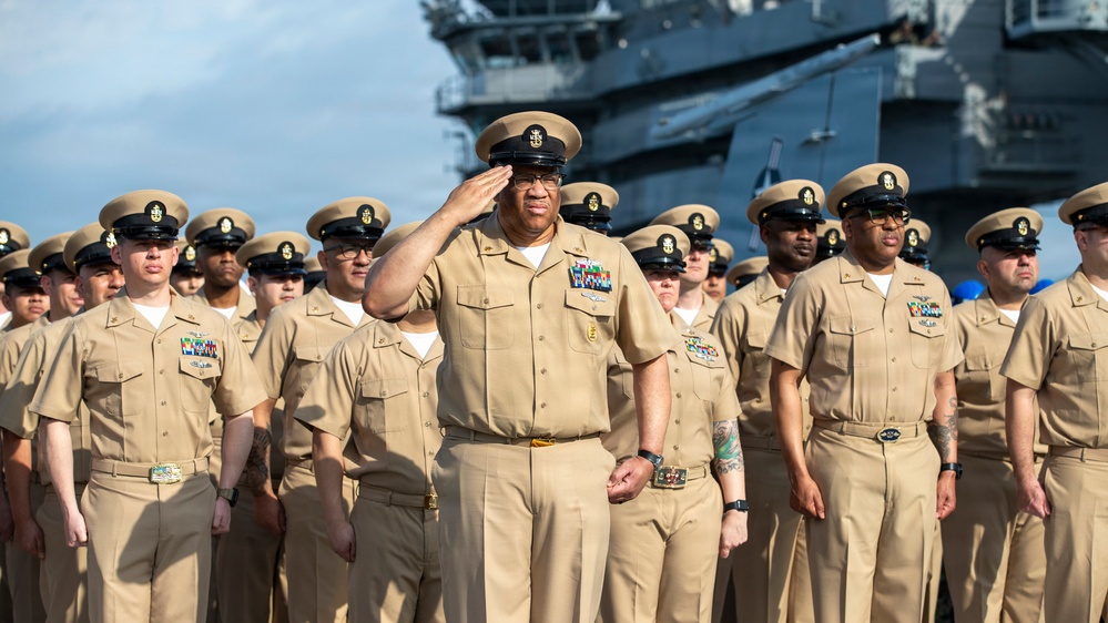 George Washington Celebrates Chief Petty Officer Birthday