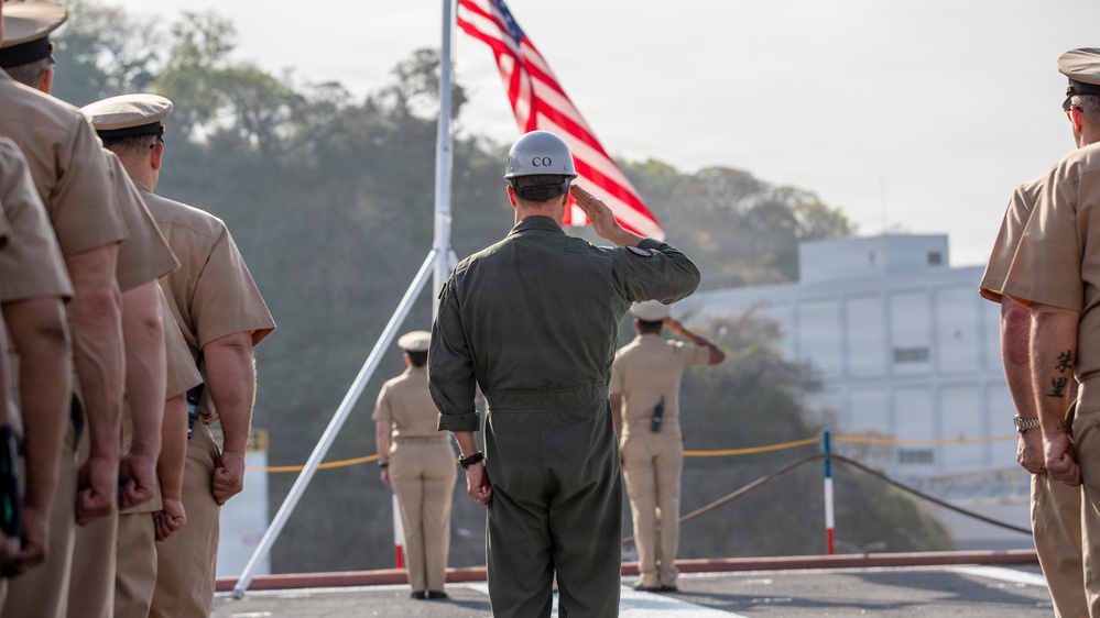 George Washington Celebrates Chief Petty Officer Birthday