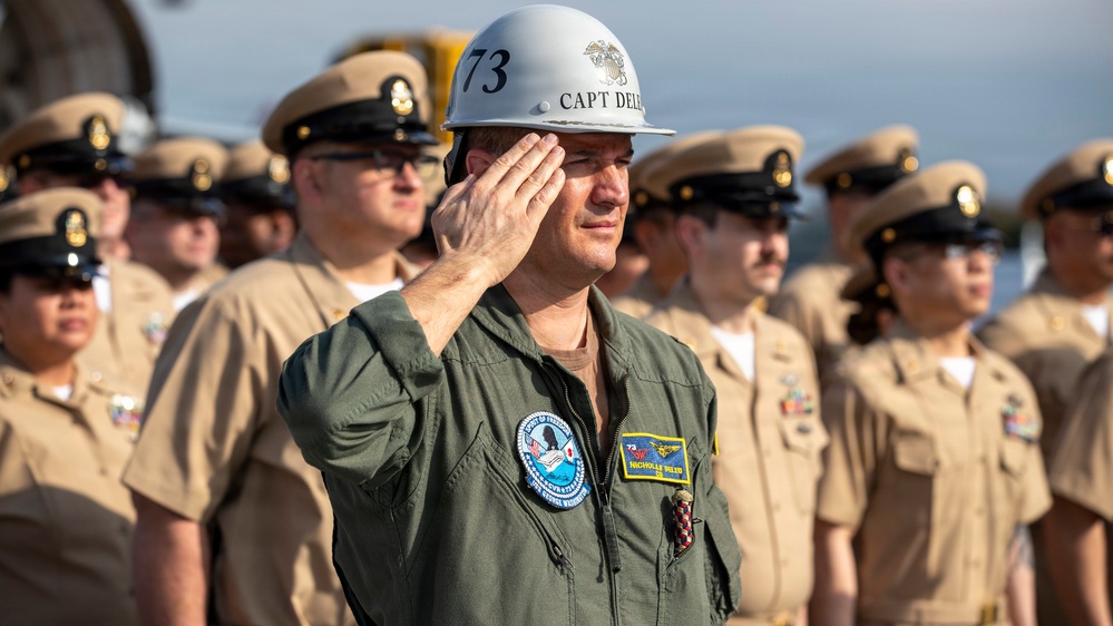 George Washington Celebrates Chief Petty Officer Birthday