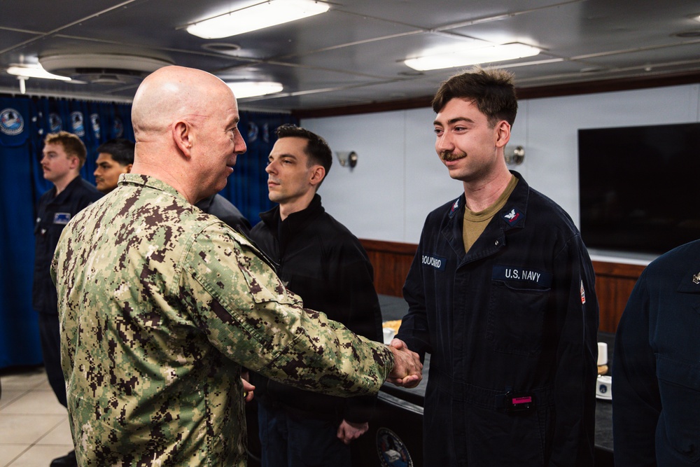 George Washington Hosts Naval Reactors