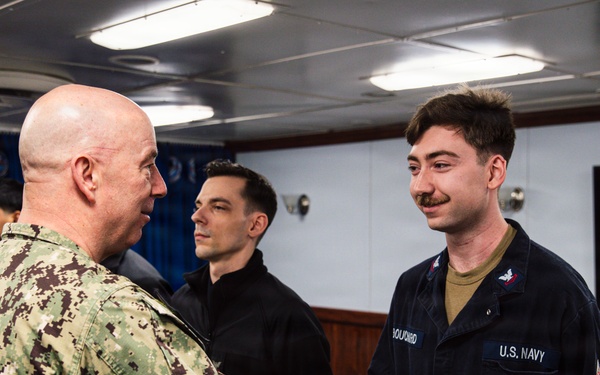 George Washington Hosts Naval Reactors