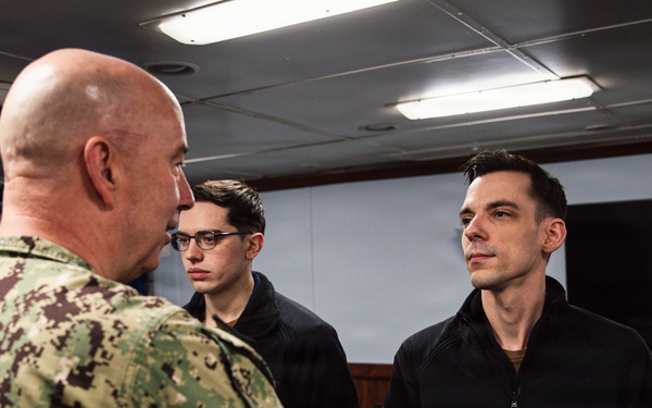 George Washington Hosts Naval Reactors