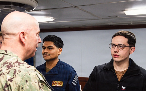 George Washington Hosts Naval Reactors