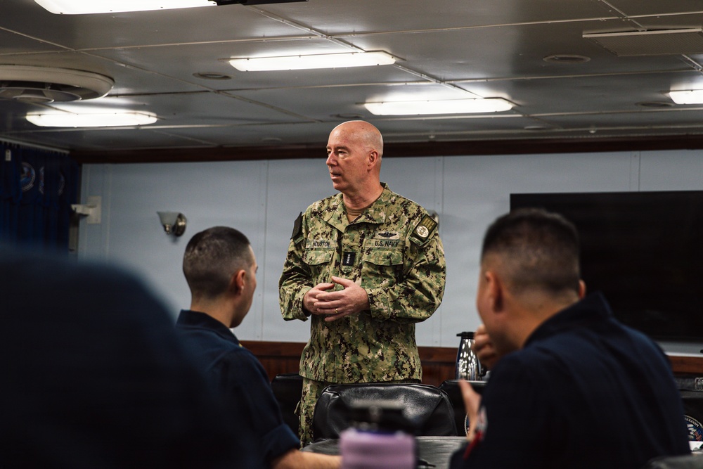 George Washington Hosts Naval Reactors