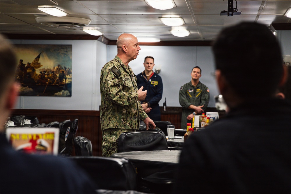 George Washington Hosts Naval Reactors