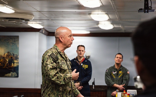 George Washington Hosts Naval Reactors