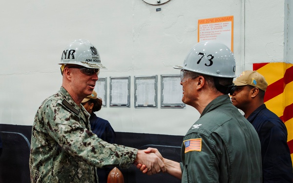 George Washington Hosts Naval Reactors