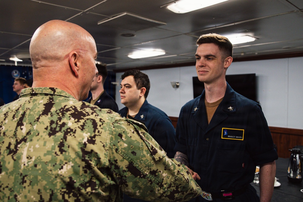 George Washington Hosts Naval Reactors