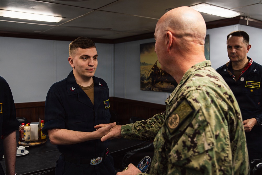 George Washington Hosts Naval Reactors