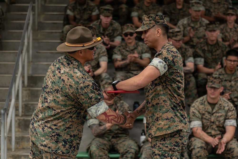 U.S. Marines compete in the Okinawa Intramural Marksmanship Competition at Camp Hansen