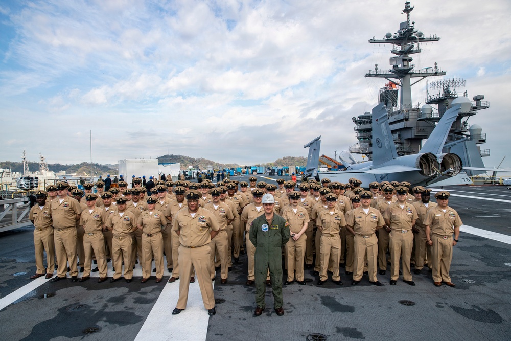 George Washington Celebrates Chief Petty Officer Birthday