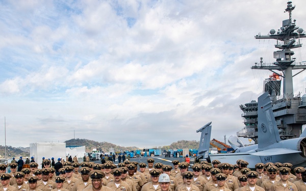 George Washington Celebrates Chief Petty Officer Birthday