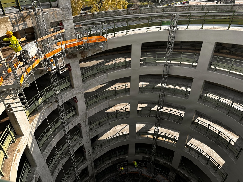 Navy nears completion of $2.5M NSA Naples parking garage overhaul