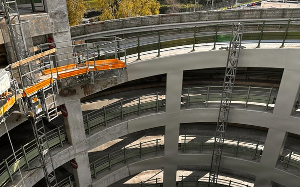 Navy nears completion of $2.5M NSA Naples parking garage overhaul