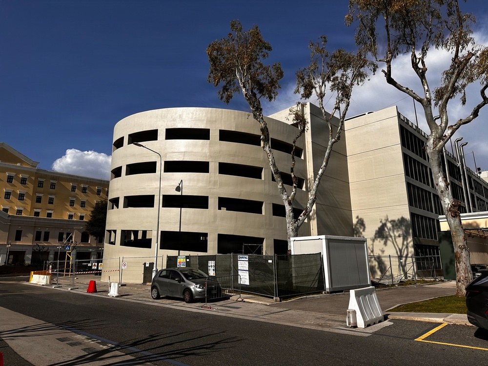 Navy nears completion of $2.5M NSA Naples parking garage overhaul