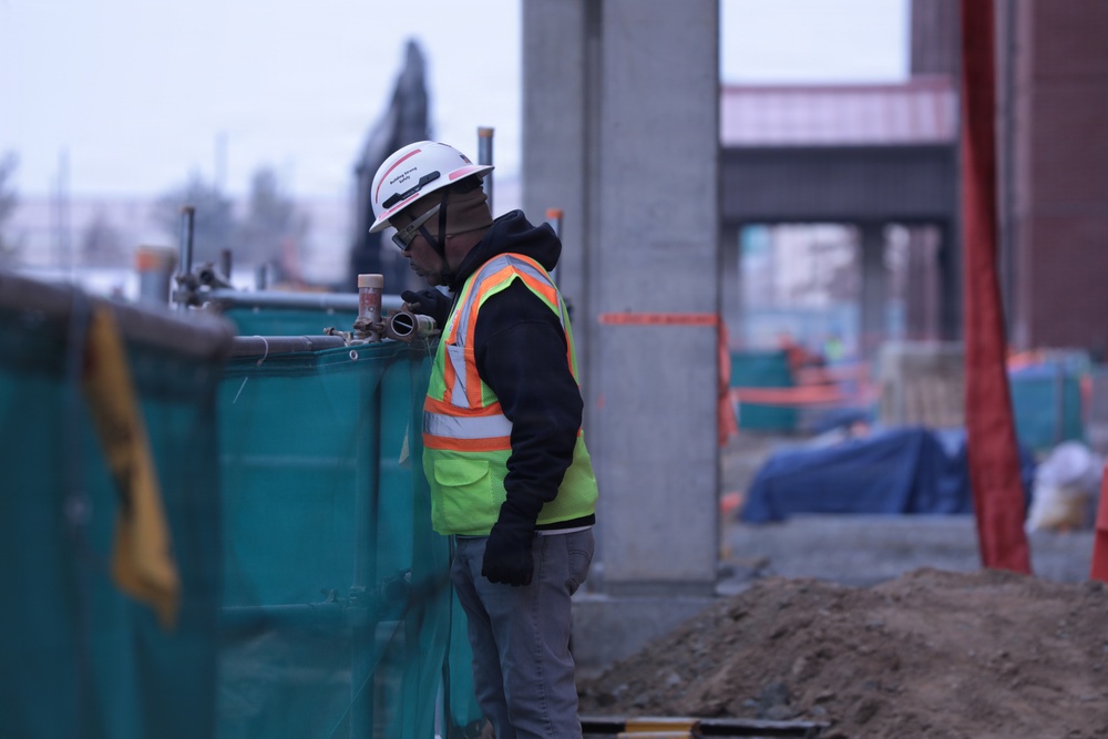 Unaccompanied Enlisted Personnel Housing Barracks Groundworks