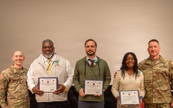 The U.S. Army Materiel Support Command-Korea is proud to recognize the Soldiers and Civilians honored on March 26.