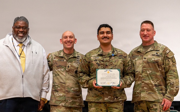 The U.S. Army Materiel Support Command-Korea is proud to recognize the Soldiers and Civilians honored on March 26.