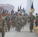 The Korean Service Corps (KSC) Battalion commemorated its 75th anniversary with an A-frame ruck march at Camp Humphreys on Mar. 26, honoring the tool's historical significance.