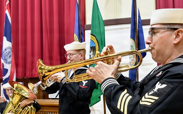 NAVSUP FLC Yokosuka Holds Change of Command Ceremony
