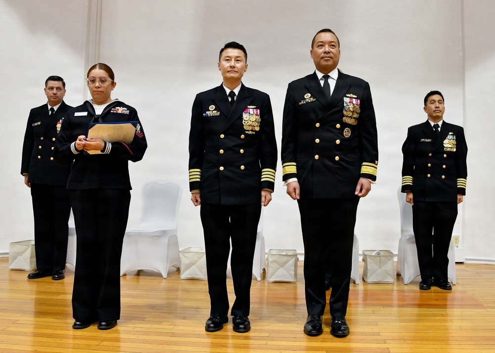 NAVSUP FLC Yokosuka Holds Change of Command Ceremony