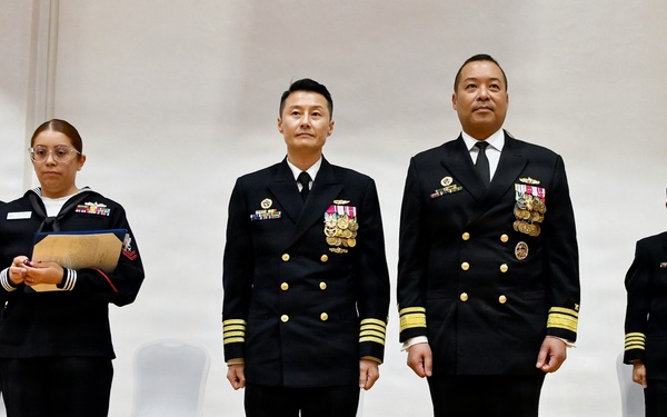 NAVSUP FLC Yokosuka Holds Change of Command Ceremony