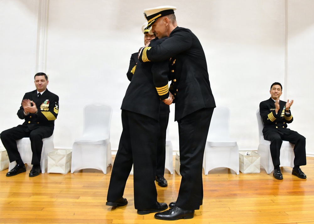 NAVSUP FLC Yokosuka Holds Change of Command Ceremony
