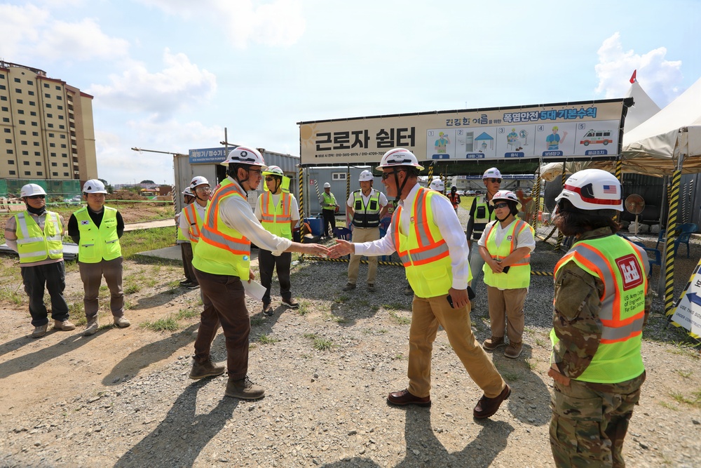 Mr. Jose E. Sánchez Visit to USACE FED and K-water
