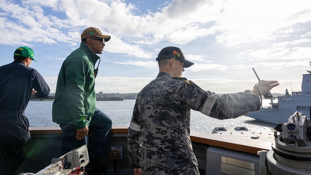 USS Fitzgerald departs Australia in support of Exercise Kakadu 2026