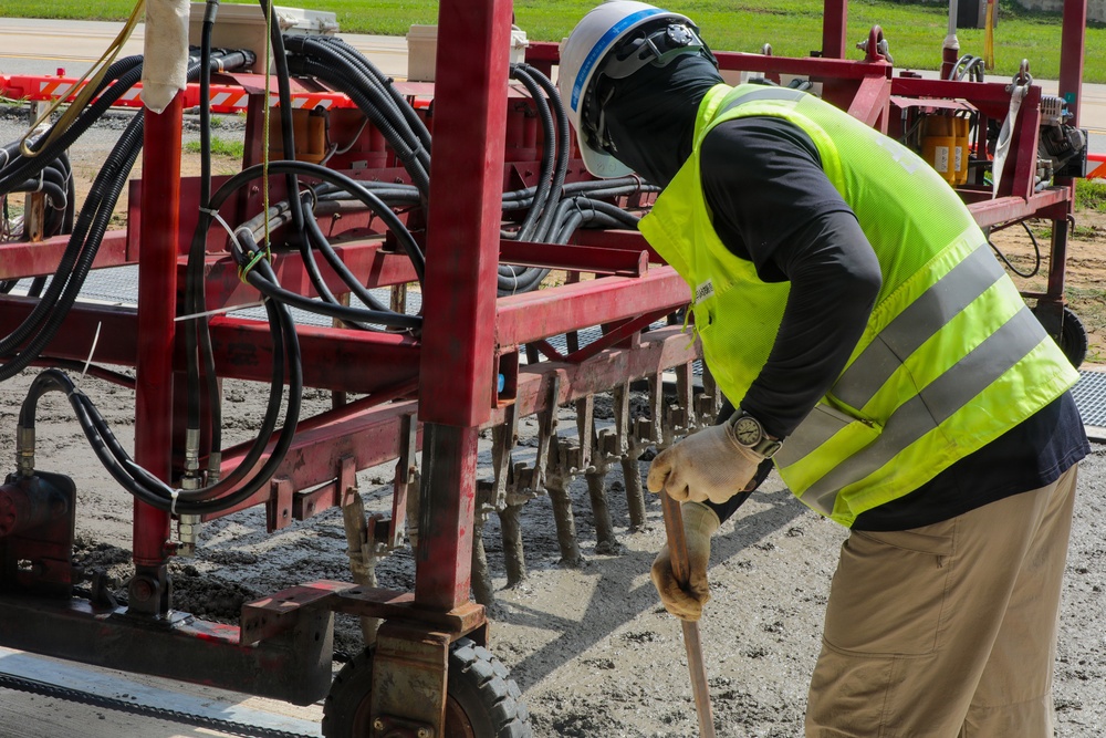Behind the Scenes: Concrete Placement at Osan Air Base