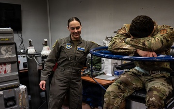 Aerospace physiologist at RAF Mildenhall