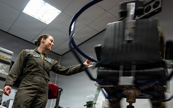 Aerospace physiologist at RAF Mildenhall