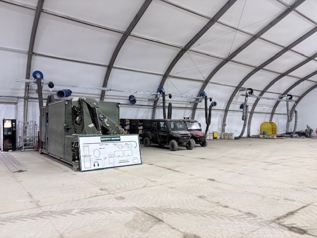 Ventilation Upgrades Improve Soldier Safety at Trzebień Installation Site