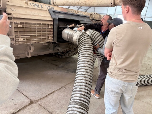 Ventilation Upgrades Improve Soldier Safety at Trzebień Installation Site