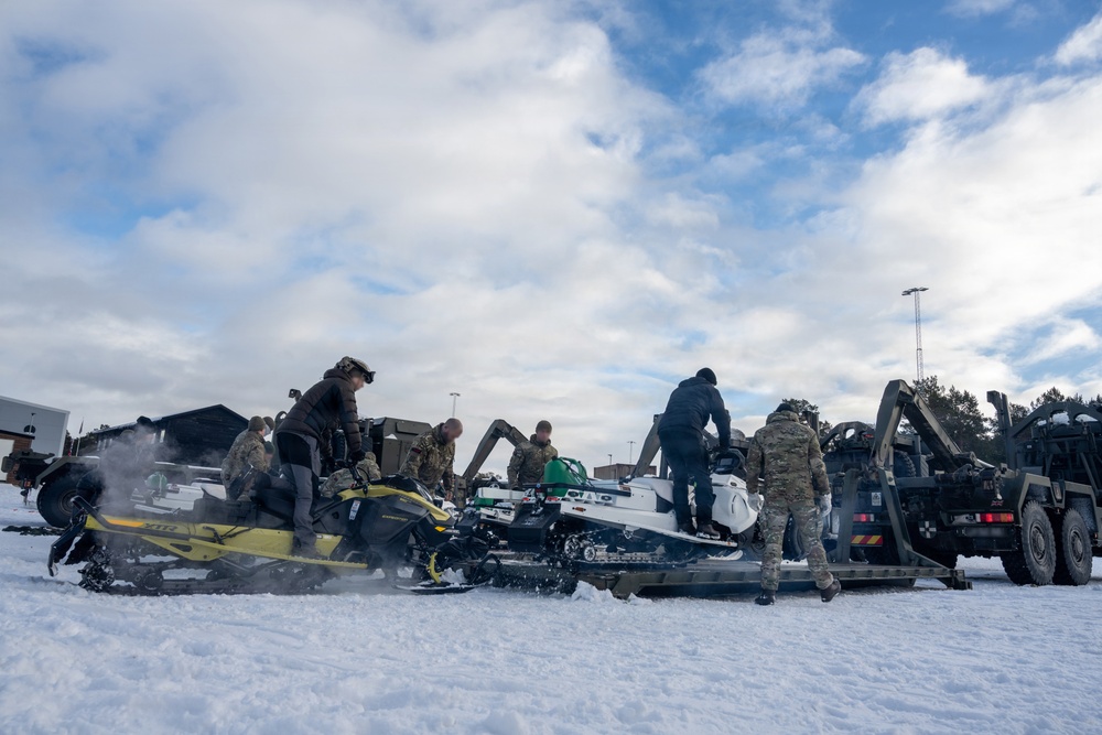 U.S. Air Force SOF works alongside UK SOF during Exercise Cold Response 26