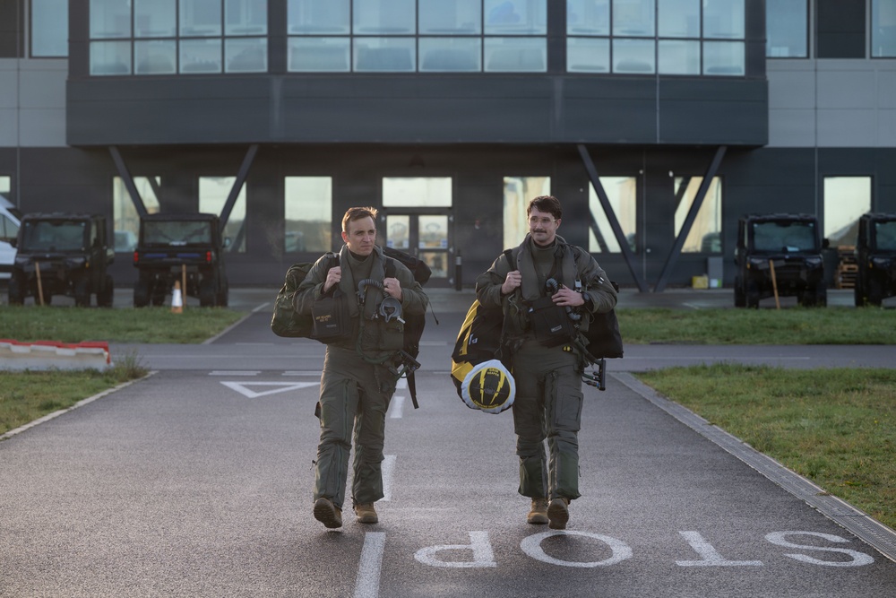 48 FW F-35s conduct daily operations