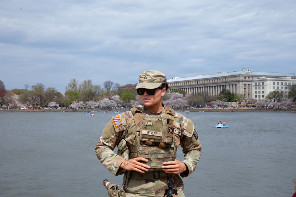 JTF- Mississippi Guardmen Cherry Blossom Patrol